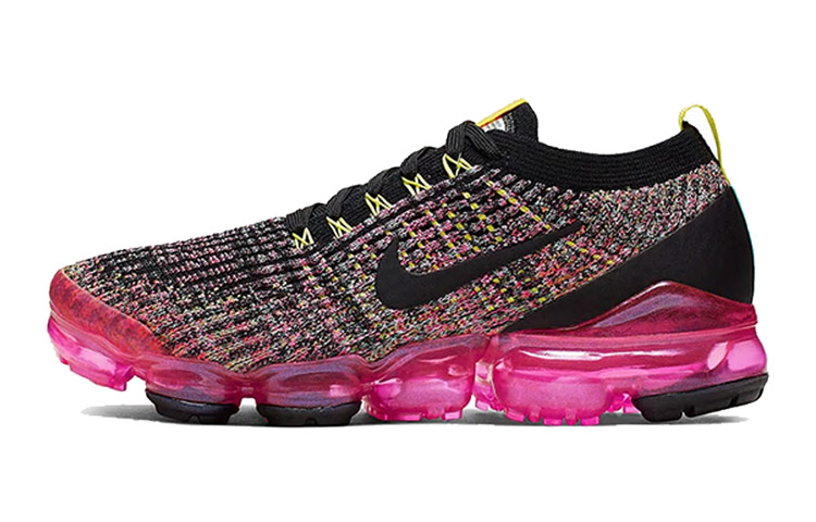 Nike Air VaporMax Flyknit 3 Black Pink Blast Women's
