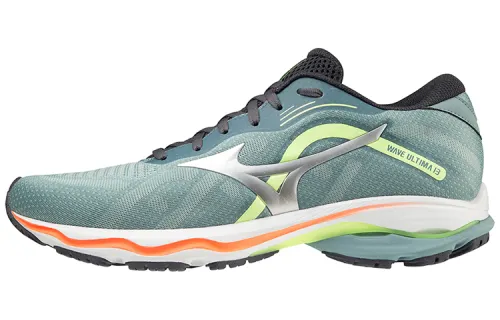 Mizuno Ultima 13 Wave Abrasion Resistant Low top Running Shoes Men's Light Blue