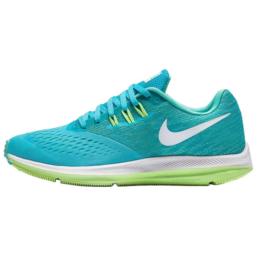 Nike Zoom Winflo 4 Abrasion Resistant Low top Casual Running Shoes Women’s Blue
