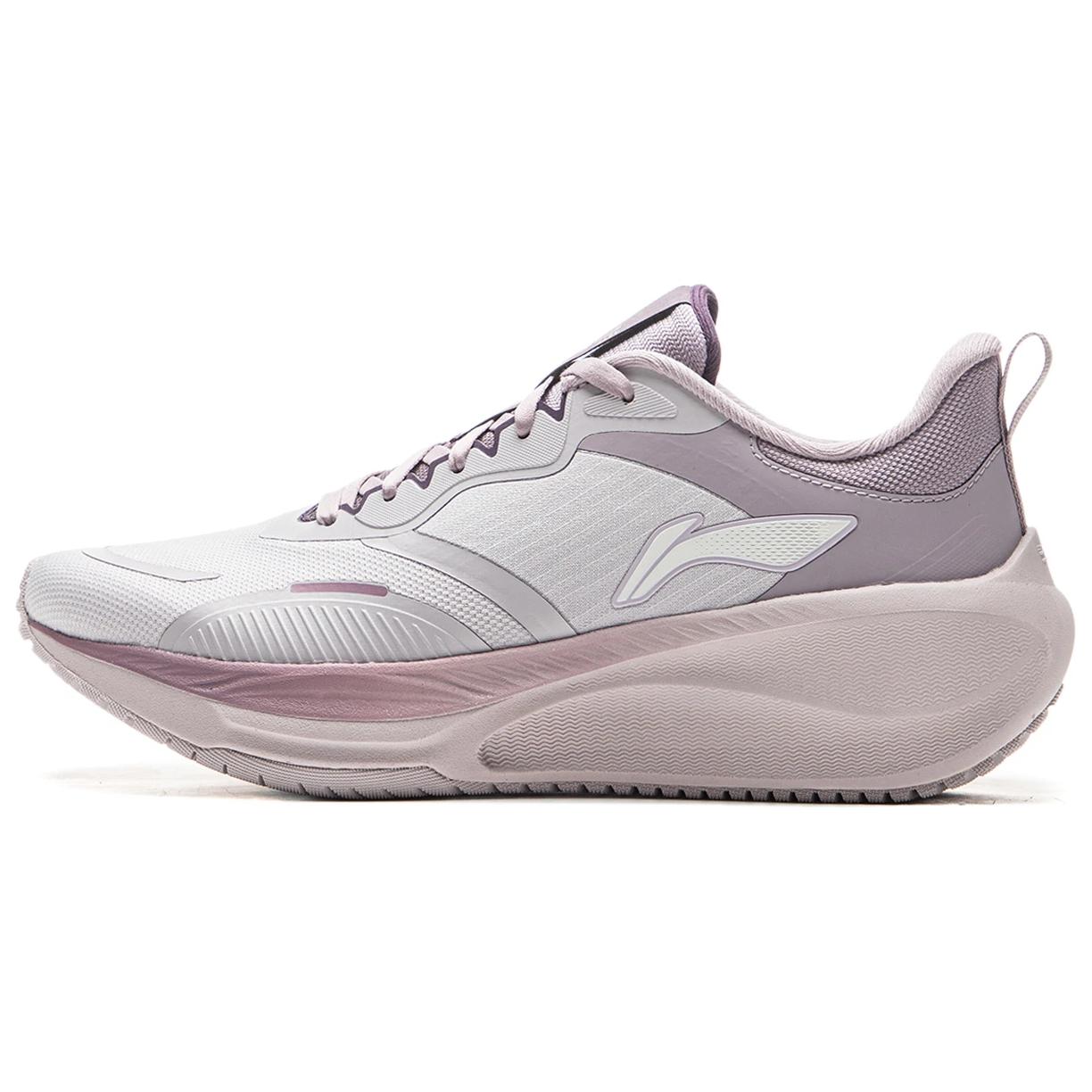 Li Ning Wuyue 2.0 Protective Edition Running Shoes Women’s Low Top Smoky Purple Gray/Brocade Purple