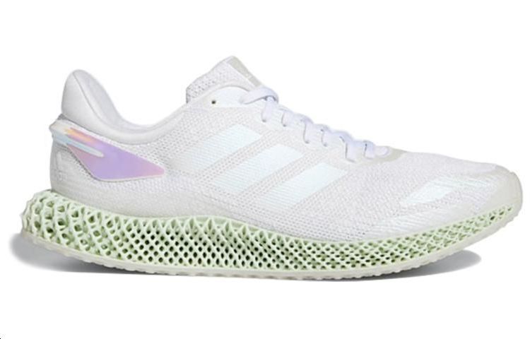 Кеды adidas 4D Run 1.0 (белые с фиолетовым) — Белый / фиолетовый — фото 2