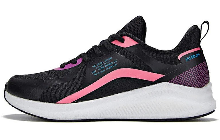 361° Versatile Cushioning Breathable Low top Running Shoes Women’s Obsidian Black
