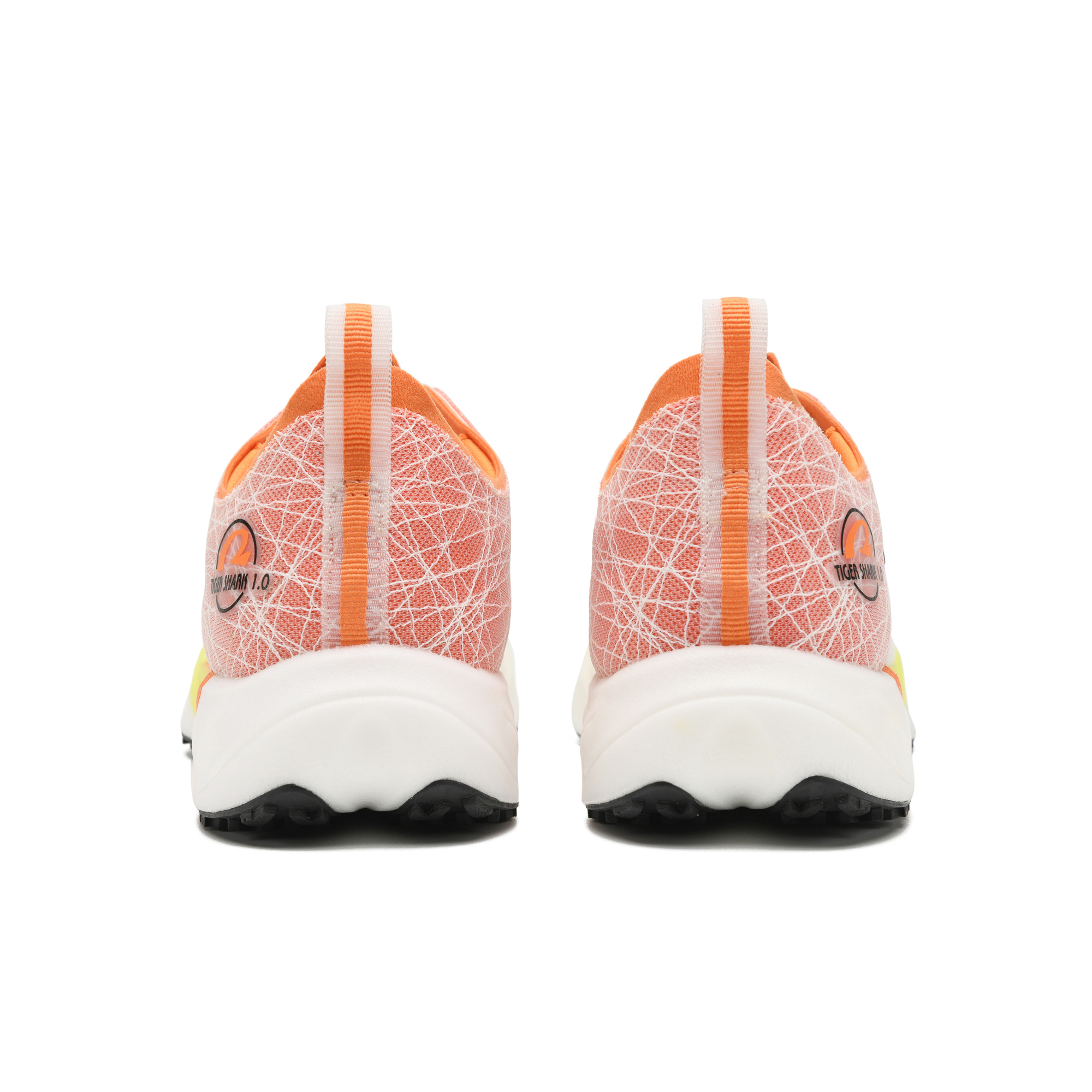 Neirk Running Shoes Unisex Icy Snow & Orange Glow