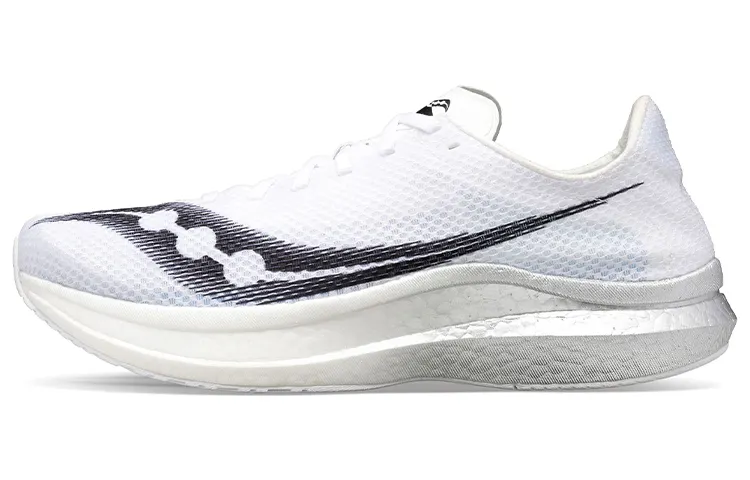 saucony Endorphin Pro+ 'White Black'