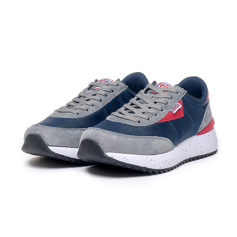 TREEPERI Running Shoes Unisex Low Top Blue Red