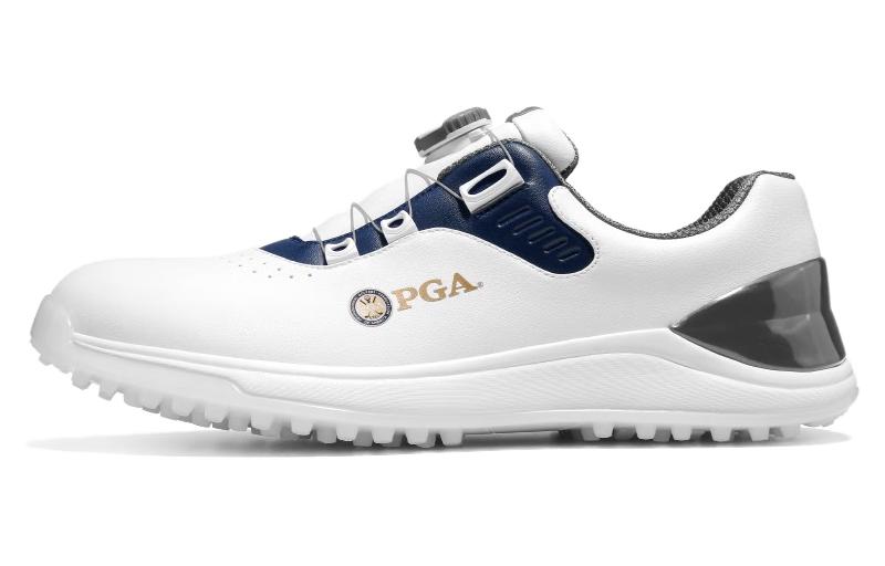 PGA Slip Resistant Abrasion Resistant Low top Golf Shoes Men’s White Black Blue