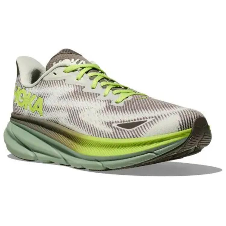 HOKA ONE ONE Clifton 9 Slip Resistant Abrasion Resistant Low top Super Lightweight Foam Midsole Casual Running Shoes