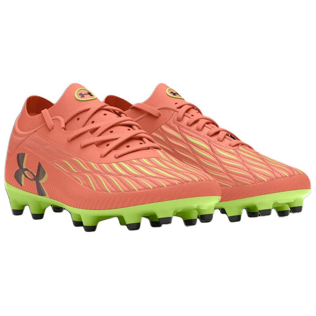 Under Armour FG Firm Ground Soccer Shoes Men’s Flame Orange