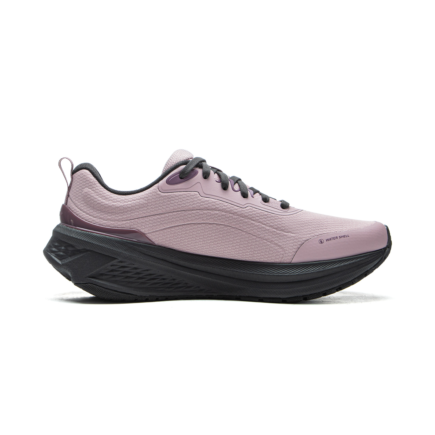 Li Ning Wuyue 3.0 Protective Edition Running Shoes Women’s Low Top Ink Gray Purple
