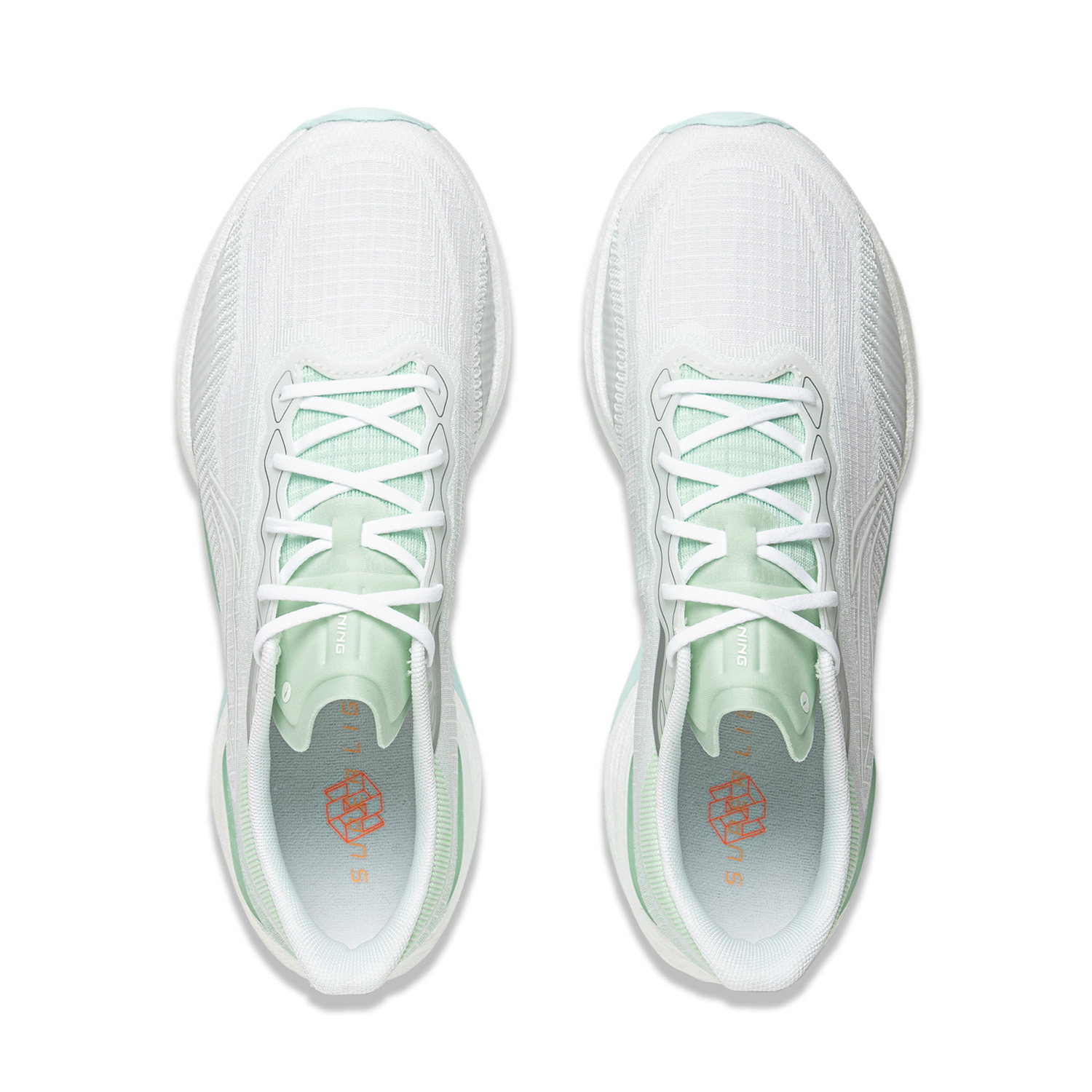 Li Ning Super Light 22 Low top BOOM Technology Long Distance Running Sprint Running Shoes Women’s White