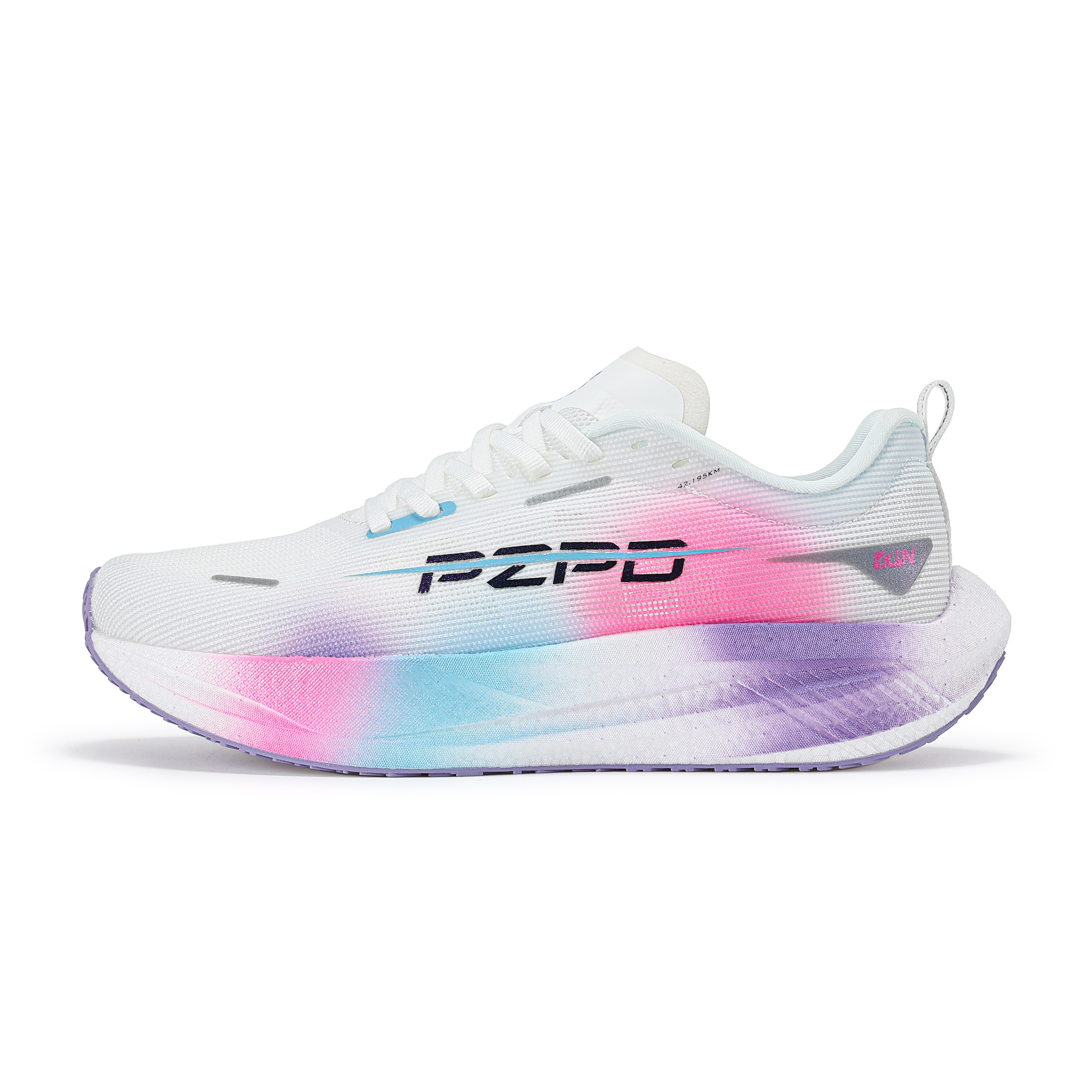 PZPO Low top Running Shoes Unisex White Pink Purple