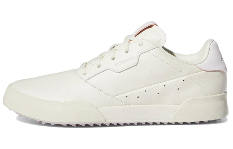 Adidas Adicross Golf Shoes Women's Low Top Ecru