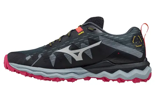 Mizuno Wave Daichi 6 Comfortable Abrasion Resistant Abrasion Resistant Low top Running Shoes Women's Black Red