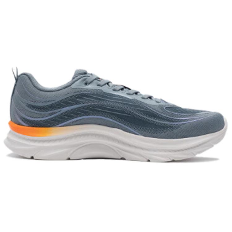 XTEP Breathable Mesh Cushioning Slip Resistant Low top Casual Running Shoes Men’s Blue