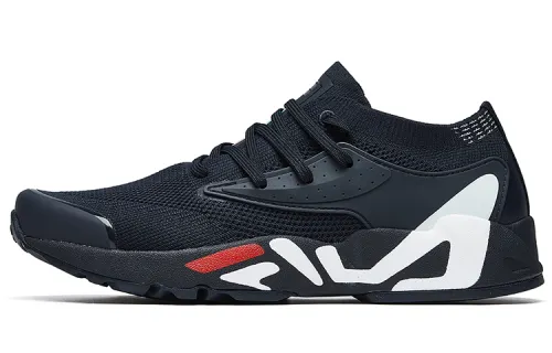 FILA Fila Mind One Sports Mesh Cloth Wear-resistant Breathable Low Top Casual Running Shoes Men's Legend Blue