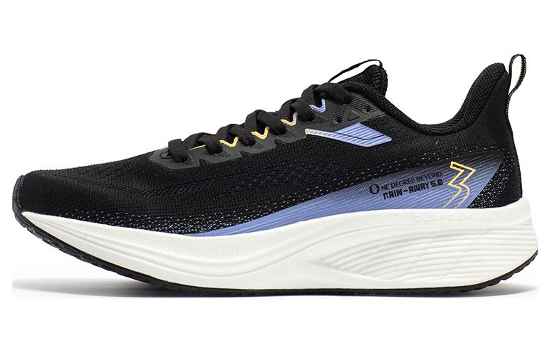 361° Comfortable Cushioning Lightweight Low top Running Shoes Women’s Black Purple