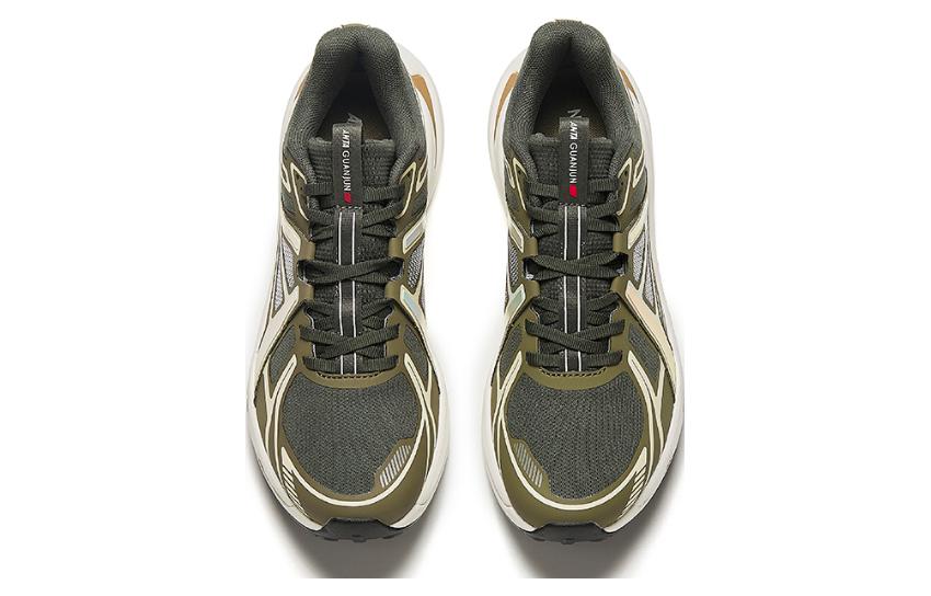 Anta Abrasion Resistant Abrasion Resistant Low top Running Shoes Men’s Green