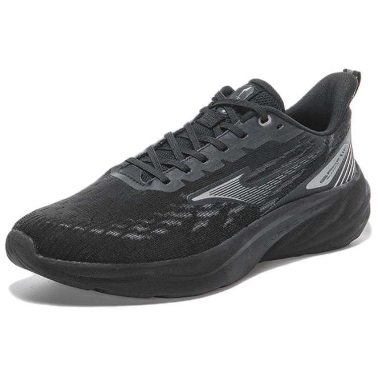 Erke Cushioning Abrasion Resistant Breathable Low top Running Shoes Men’s Black