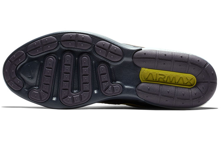 Кроссовки Nike Air Max Sequent 4 (серые с желтым) — Серый / жёлтый — фото 6