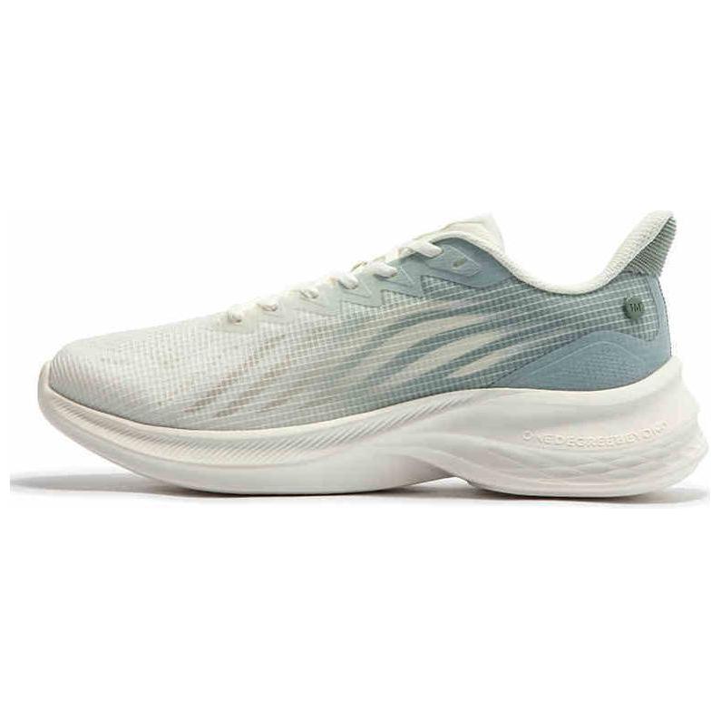 361° Slip Resistant Abrasion Resistant Slip Resistant Abrasion Resistant Low top Casual Running Shoes Men’s White Green