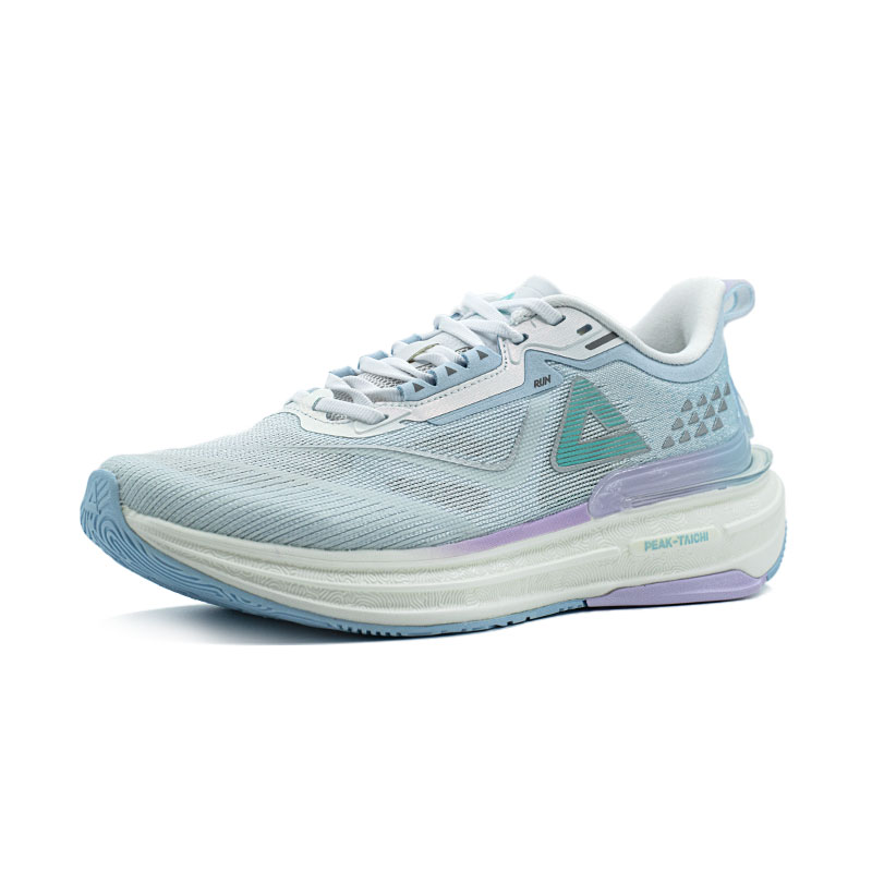 PEAK Cushioning Abrasion Resistant Breathable Low top Casual Running Shoes Women’s Blue Purple