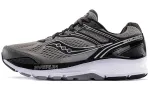 Saucony Echelon 7 Mesh Cushioning Slip Resistant Lightweight Low top Running Shoes Men's Gray Black