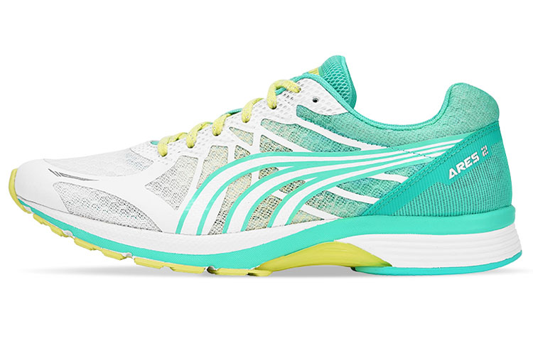 DO WIN Warlord Ii Comfortable Cushioning Slip Resistant Abrasion Resistant Low top Running Shoes Unisex White Green