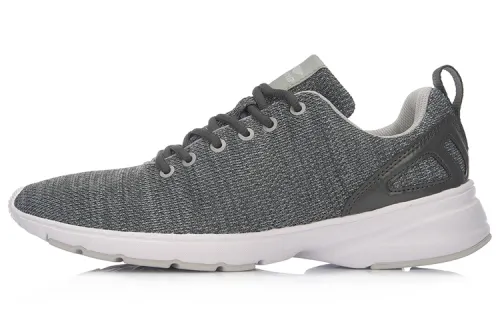 Li Ning Basic Walker Textile, Synthetic Leather Cushioning Slip Resistant Abrasion Resistant Breathable Lightweight