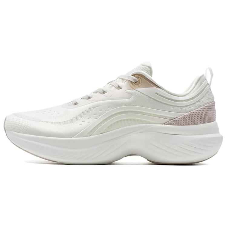 XTEP Slip Resistant Abrasion Resistant Low top Casual Running Shoes Women’s White Pink