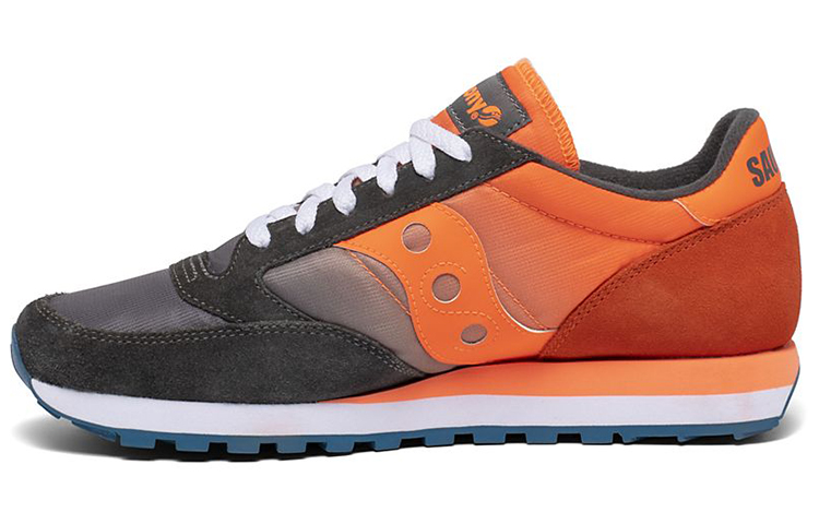 Saucony Jazz Original Fade Comfortable Breathable Low top Running Shoes Men’s Orange Gray
