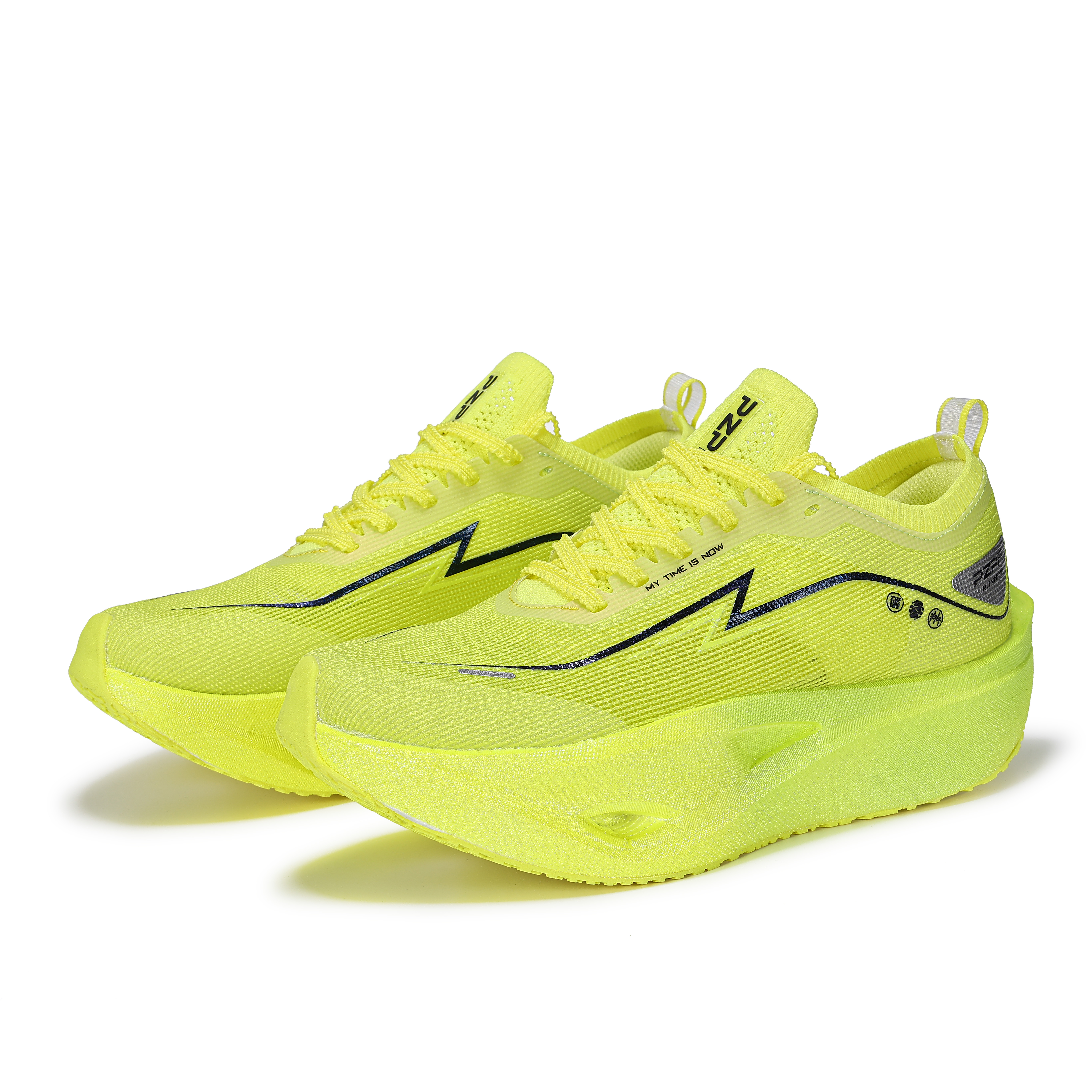PZPF Abrasion Resistant Coverage Lightweight Rebound Low top Popcorn Full Length Genuine Carbon Plate Running Shoes