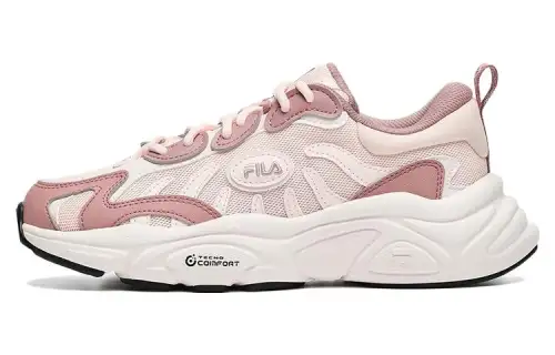 FILA Keppler Abrasion Resistant Low top Running Shoes Women's Pink