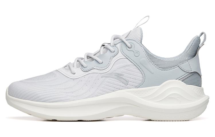 Anta Ling Yun 3 Cushioning Abrasion Resistant Breathable Low top Running Shoes Men's Cloud Gray