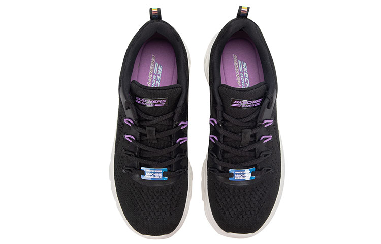 Skechers BOBS B FLEX Fabric Low top Casual Running Shoes Women’s Black