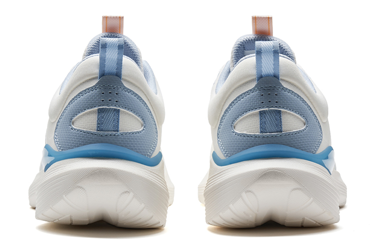 XTEP Cloud 3.0 Cushioning Slip Resistant Abrasion Resistant Lightweight Low top Casual Running Shoes Men’s White Blue
