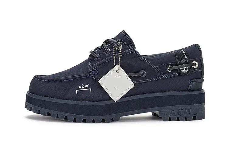 Timberland x SAMUEL ROSS Future73 Boat Shoes Low-top Women's Marine Blue