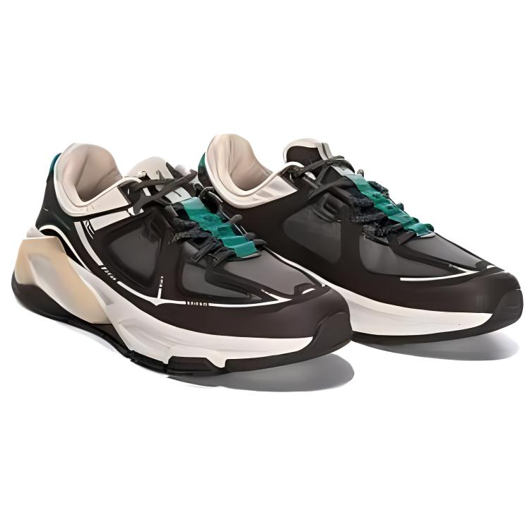 Erke Abrasion Resistant Abrasion Resistant Low top Running Shoes Women’s Dark Brown