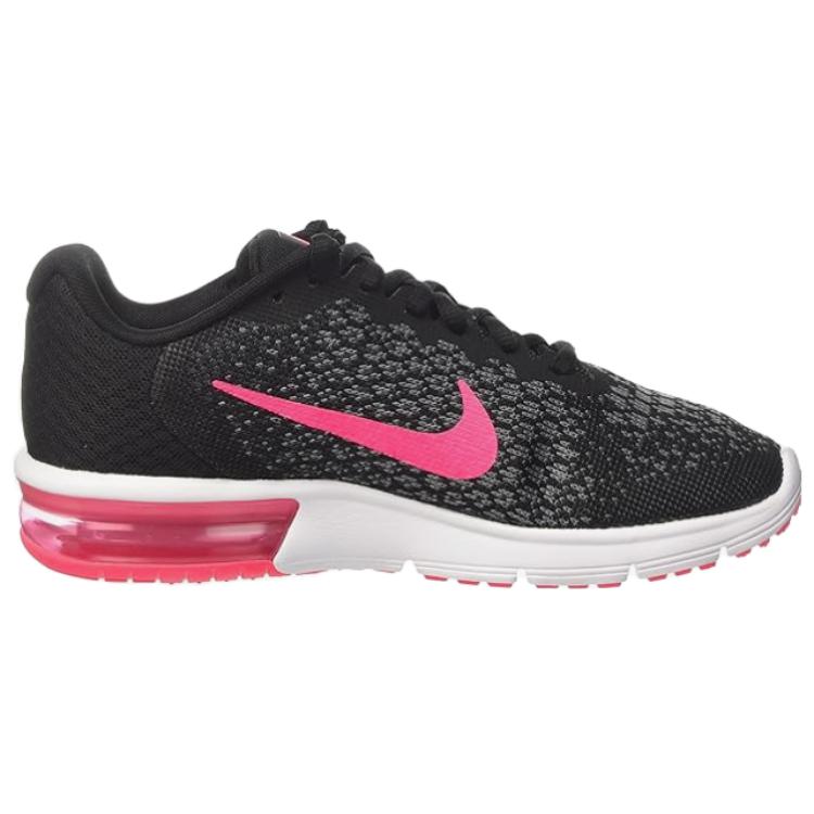 Nike Air Max Sequent 2 Black Vivid Pink Women’s