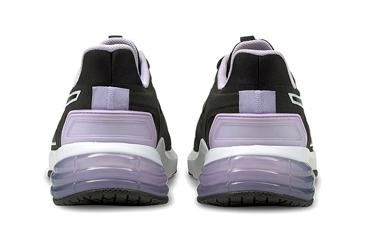 Женские кроссовки PUMA Lvl-up XT (черно-бело-фиолетовые) — фото 4