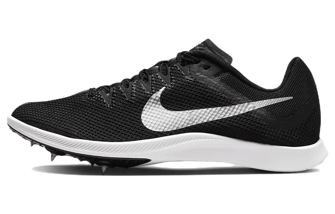 Nike Air Zoom Rival Distance Spikes 'Black Metallic Silver'