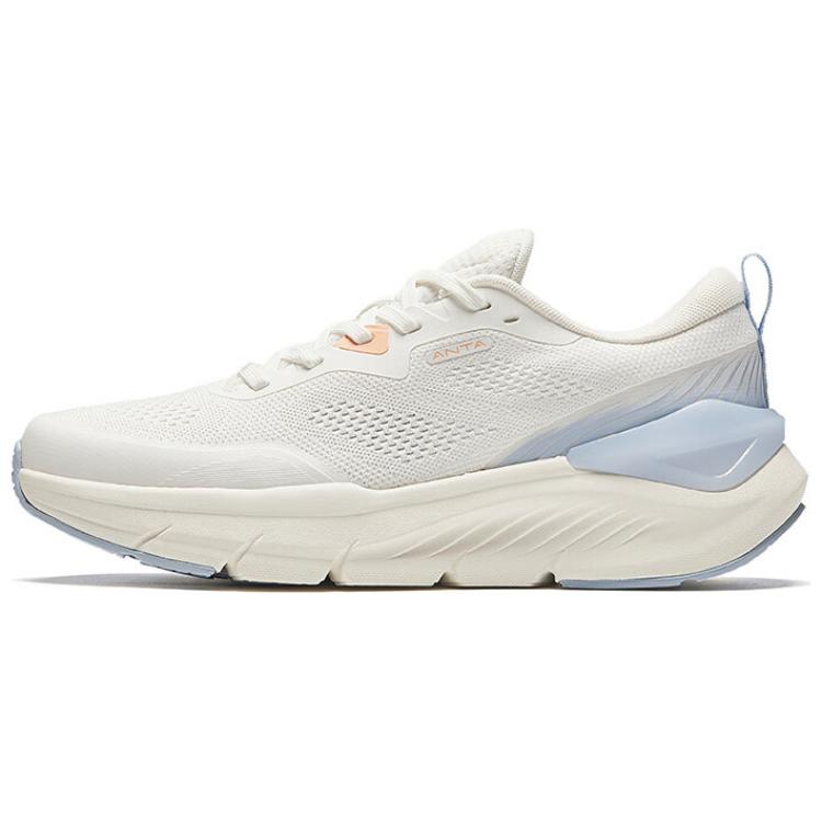 Anta Breathable And Lightweight Low top Running Shoes Women’s White Blue