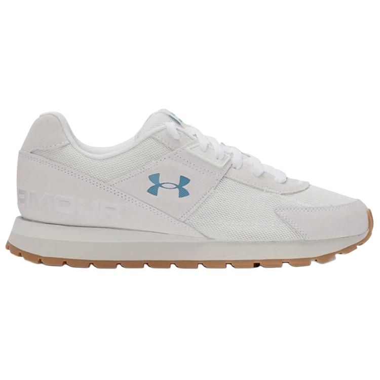 Under Armour Essential Slip Resistant Abrasion Resistant Low top Casual Running Shoes Men’s White
