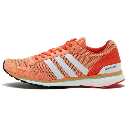 adidas Adizero Adios Orange White Women's