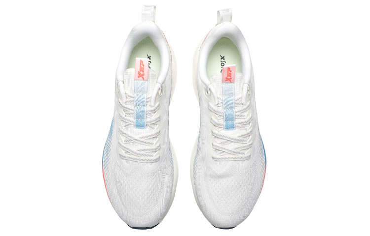 XTEP Cushioning Lightweight Low top Running Shoes Men’s White Blue