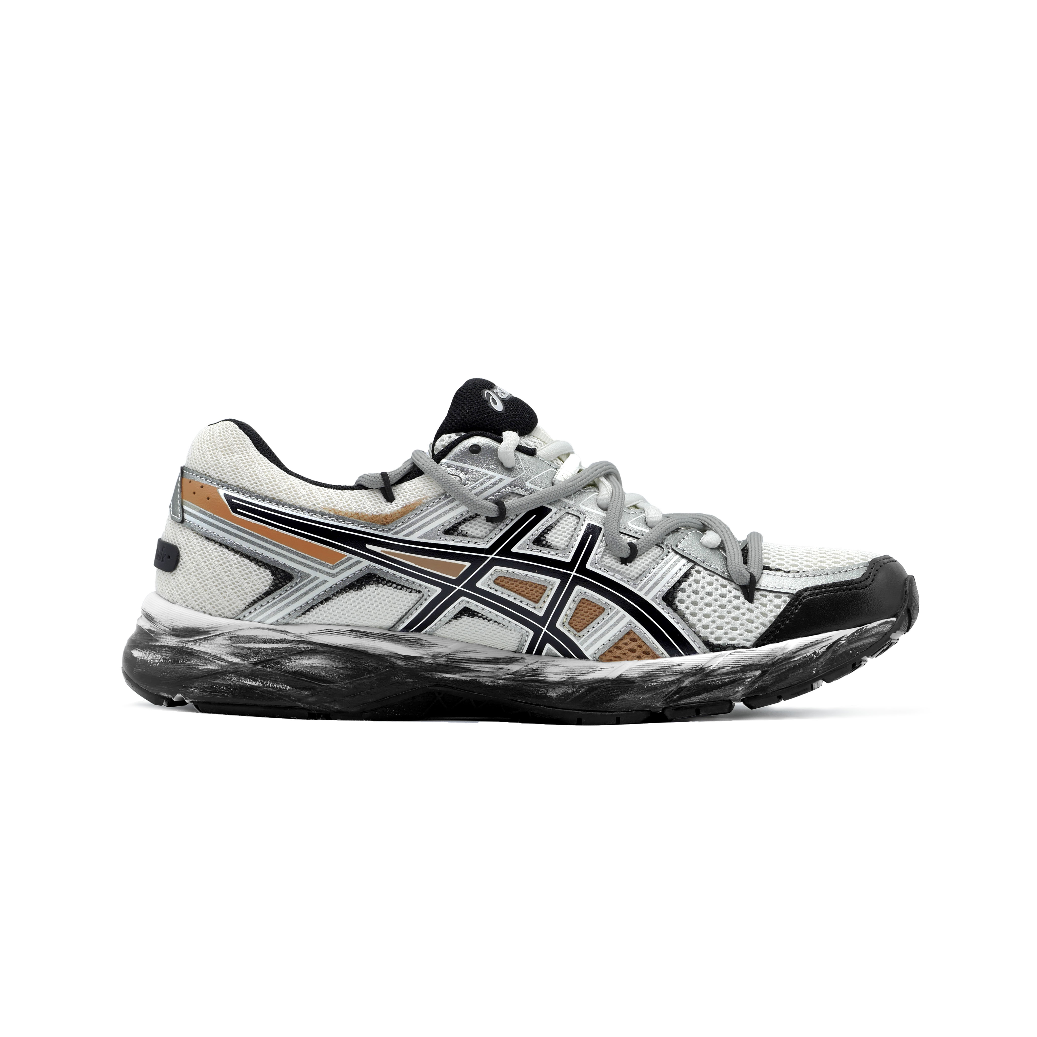 Asics Gel Contend 4 Abrasion Resistant Abrasion Resistant Low top Running Shoes Men’s Gray Brown