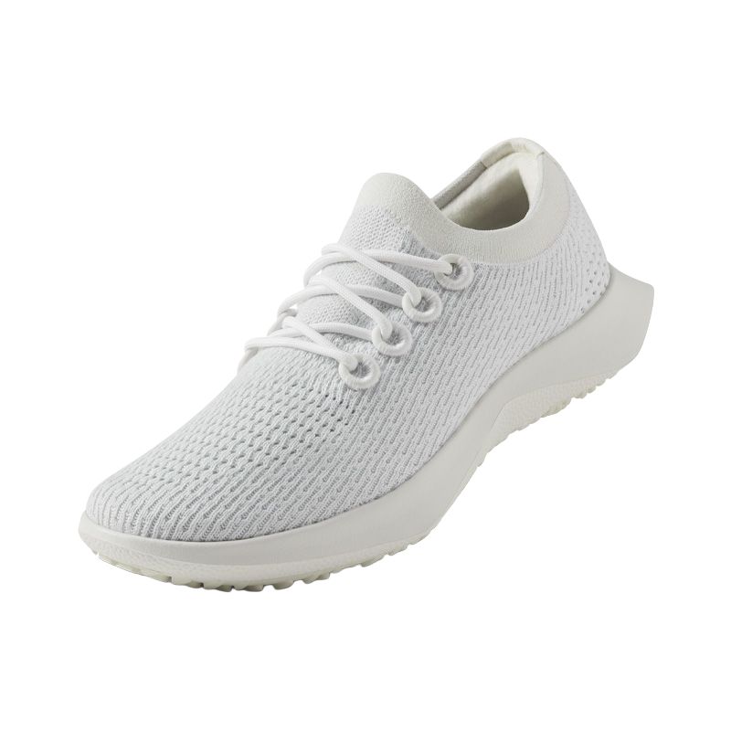 Allbirds Slip Resistant Abrasion Resistant Low top Long Distance Running Casual Running Shoes Men’s White