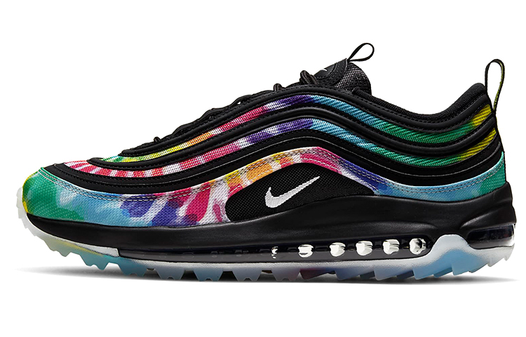Кроссовки Nike Air Max 97 (черно-зеленые) — фото 1