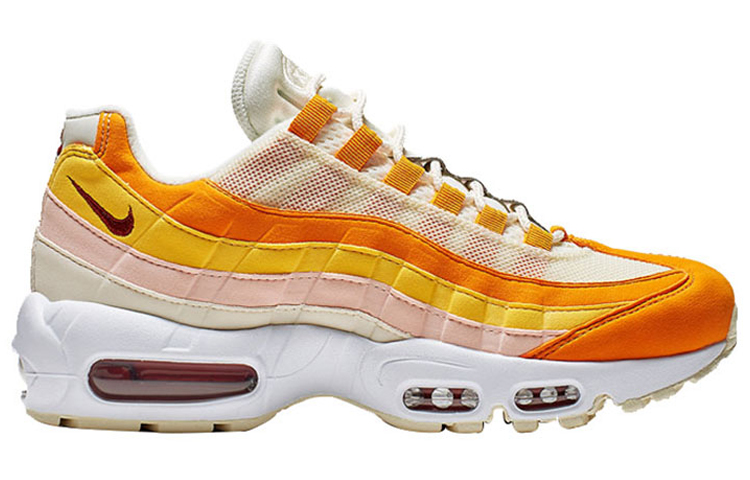 Женские кроссовки Nike Air Max 95 (оранжевые) — фото 2
