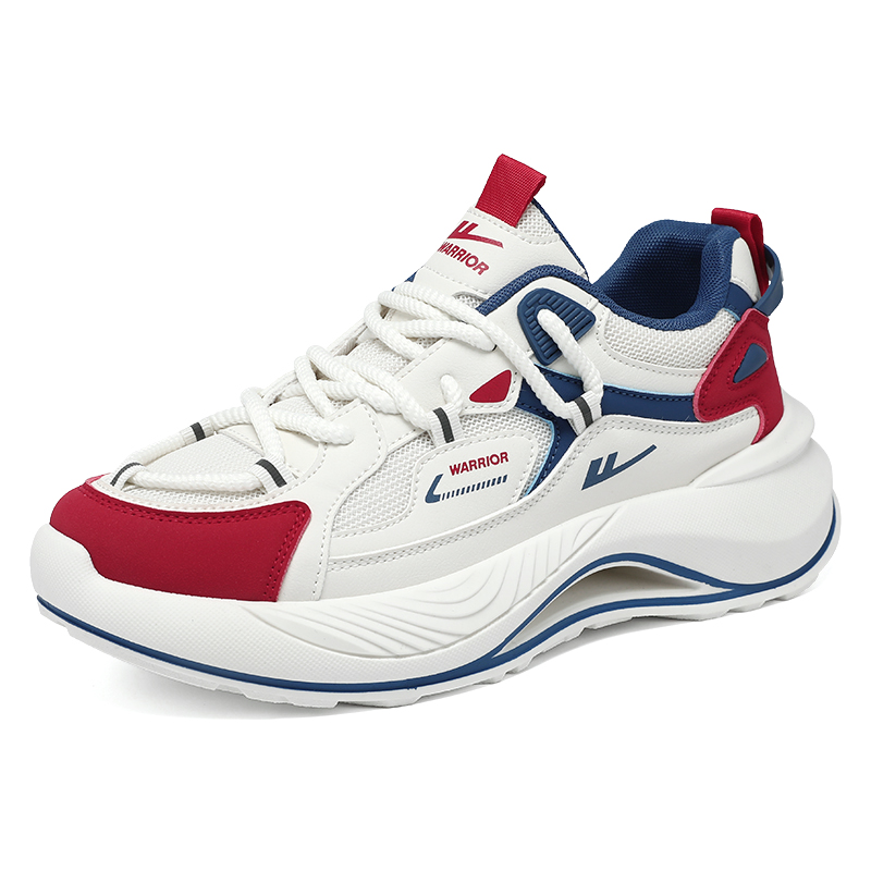 Warrior Abrasion Resistant Lightweight Height Increasing Low top Casual Running Shoes Men’s
