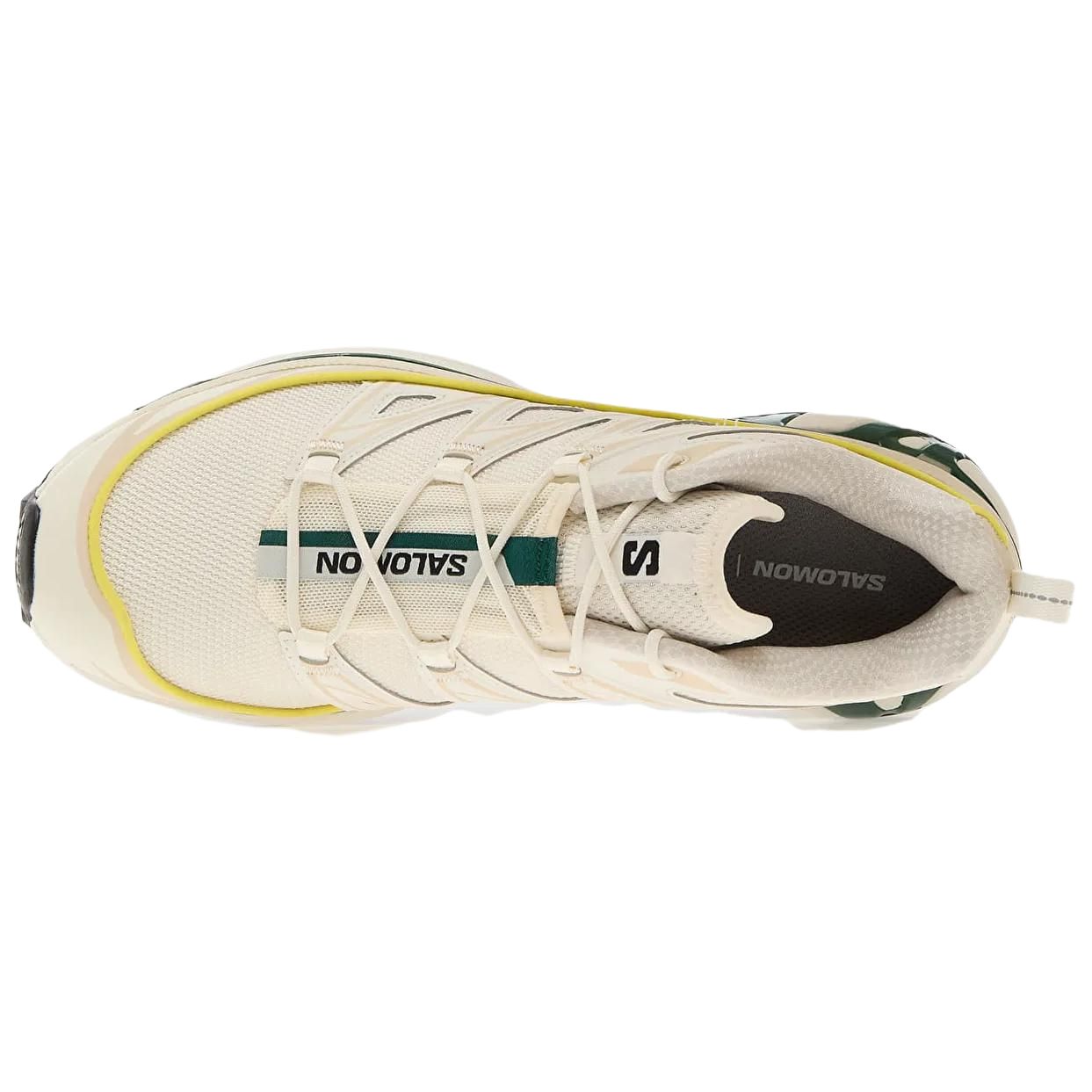 SALOMON XT 6 Cushioning Abrasion Resistant Breathable Low top Running Shoes Men’s Ecru